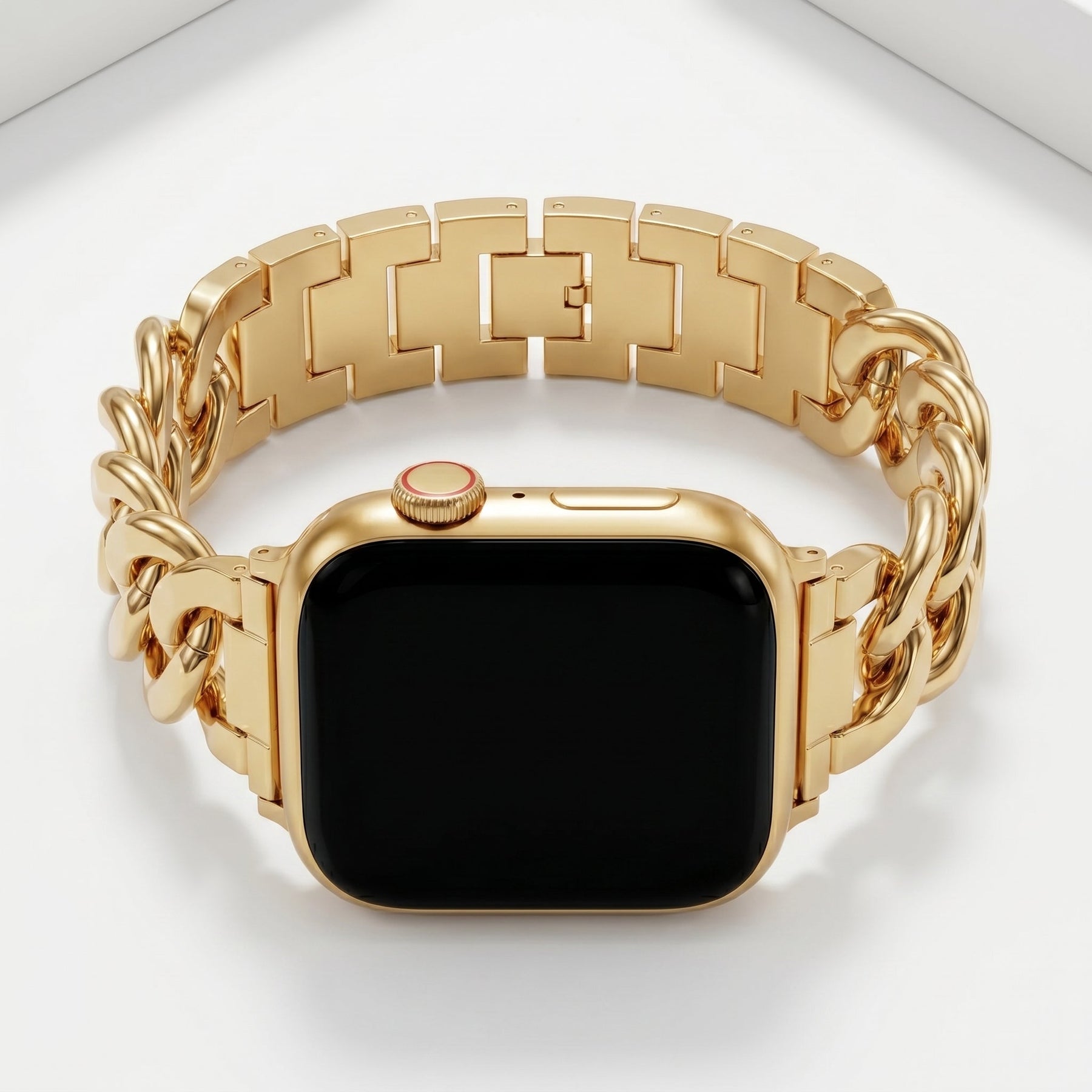 Gold Woven Luxury Apple Watch Strap