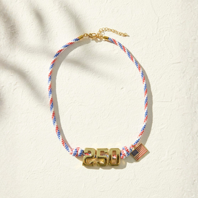 America 250 Honor Rope Necklace