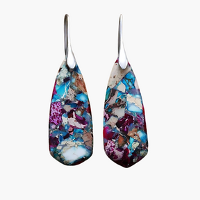 Celestial Mosaic Drop Earrings