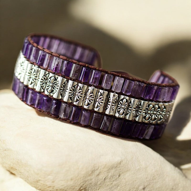 Antique Amethyst Bracelet