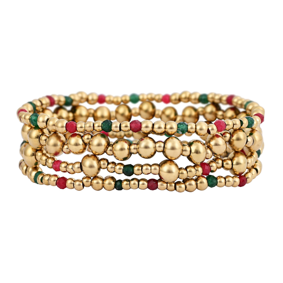 Christmas Gold Magic Bracelet Set