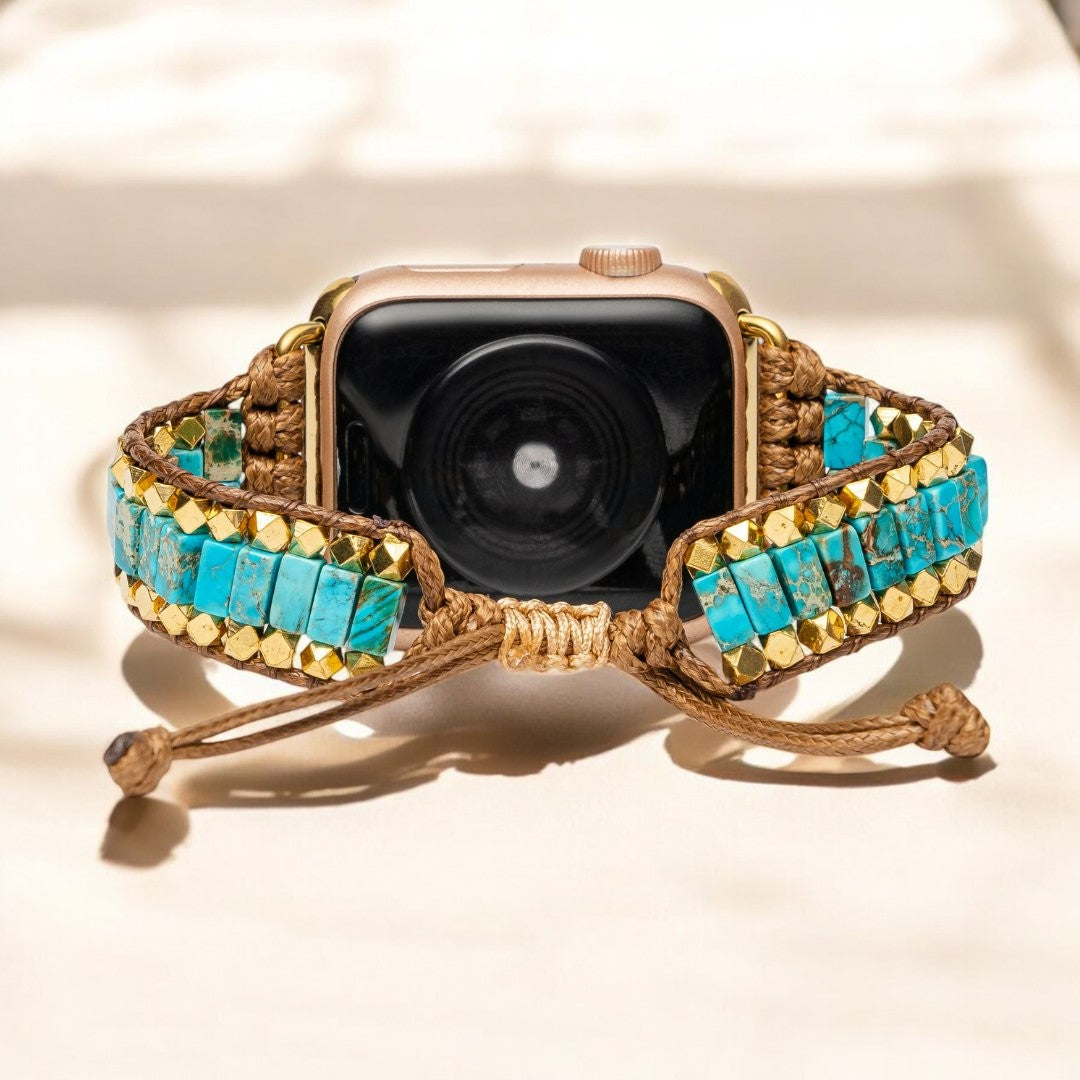 Bold Turquoise Apple Watch Strap