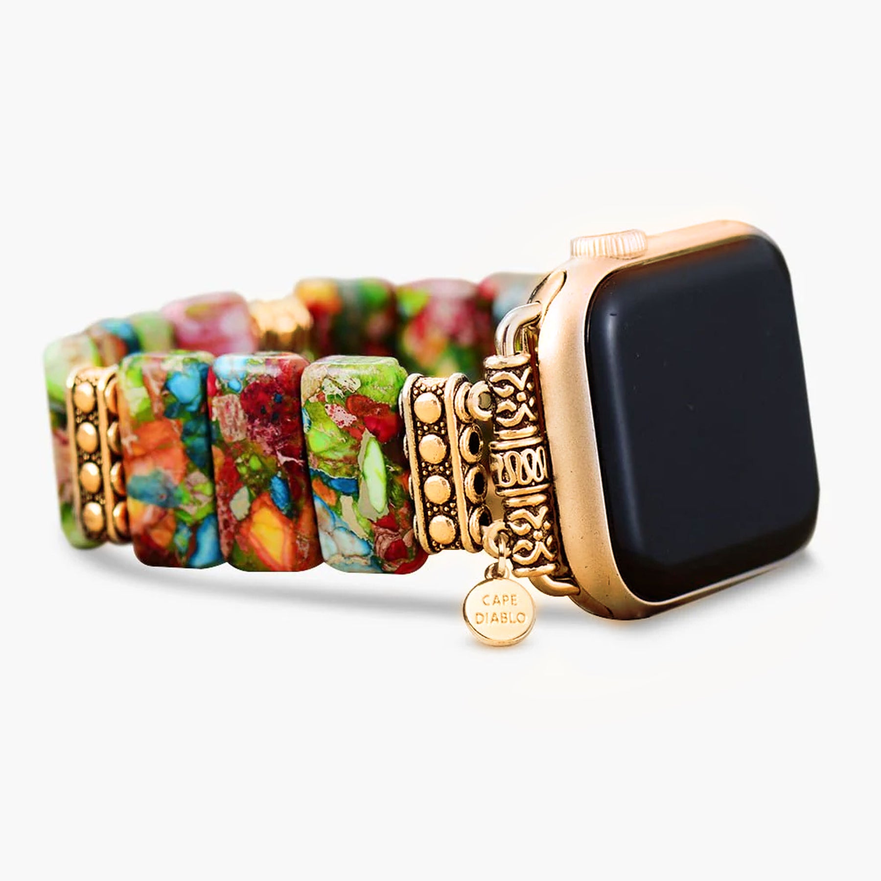 Chic Flower Stretch Apple Watch Strap