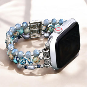 Artisanal Jasper Nomadic Stretch Apple Watch Strap