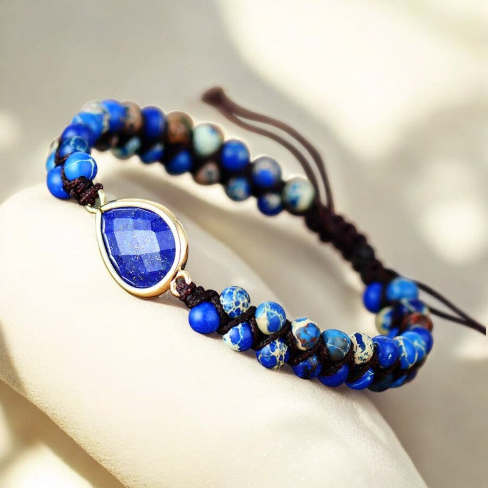 Dainty Lapis Lazuli Energy Bracelet