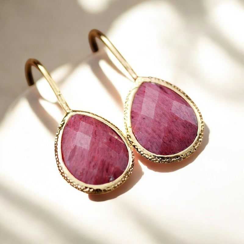 Earth Healing Energy Dangle Earrings