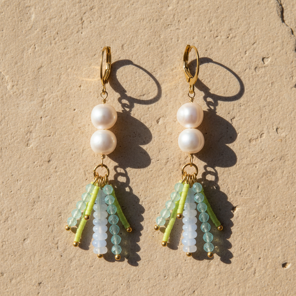Celestial Jade Earrings