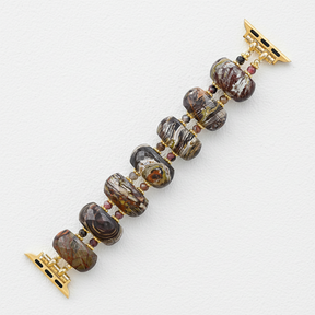 Desert Horizon Agate Stretch Apple Watch Strap