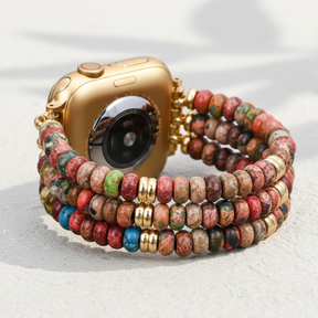 Kaleidoscope Boho Stretch Apple Watch Strap