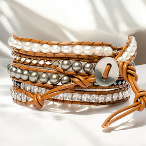 Exquisite Hematite Wrap Bracelet