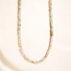 Pastel Harmony Beaded Necklace