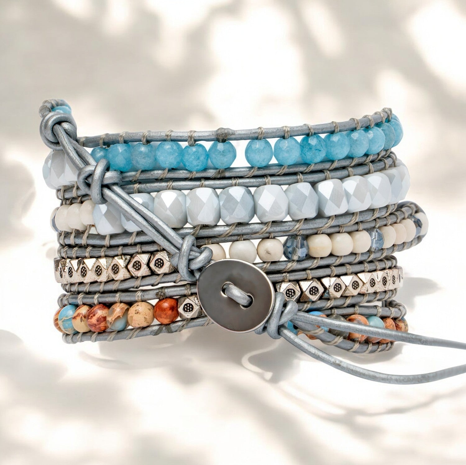 Healing Topaz Wrap Bracelet