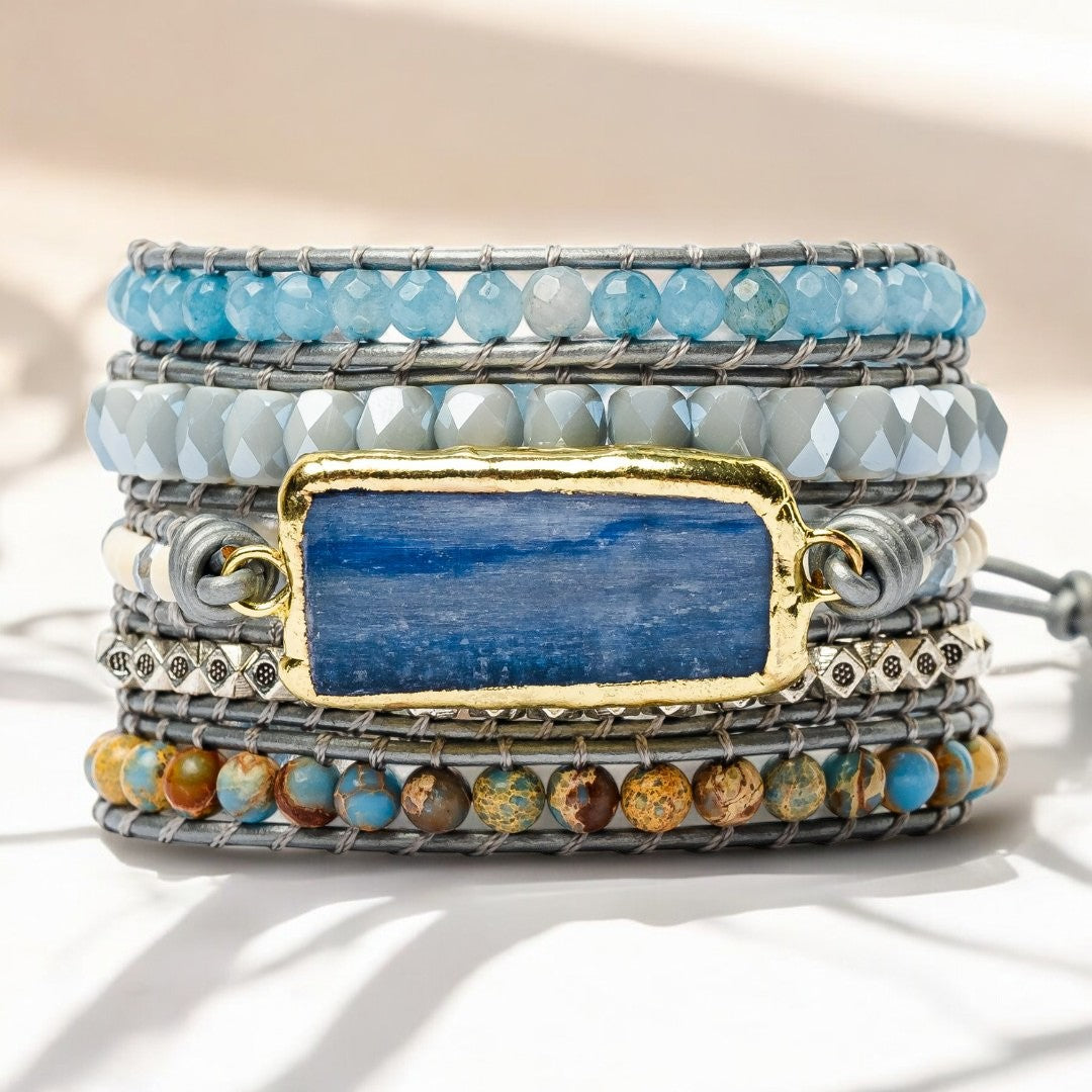 Healing Topaz Wrap Bracelet