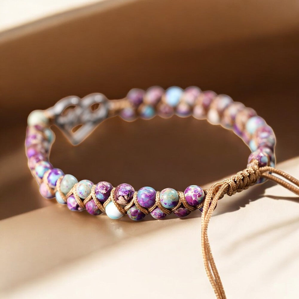Heartbeat Charm Healing Bracelet