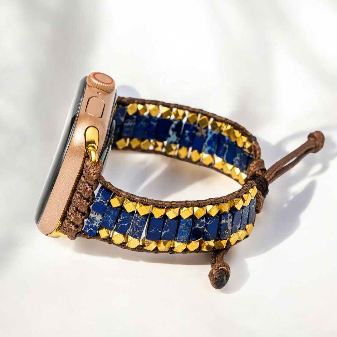 Hushed Seas Lapis Apple Watch Strap