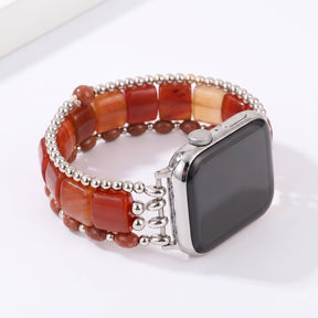 Fierce Grace Tiger's Eye Stretch Apple Watch Strap
