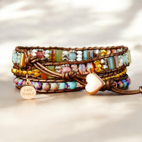 Imperial Heart Protection Wrap Bracelet