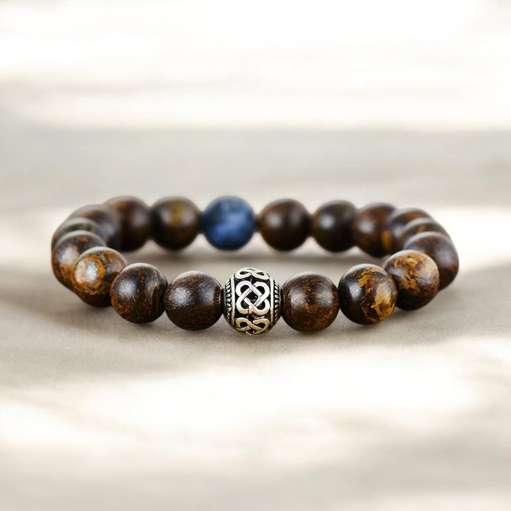 Men's Bronzite Tibetan Bracelet