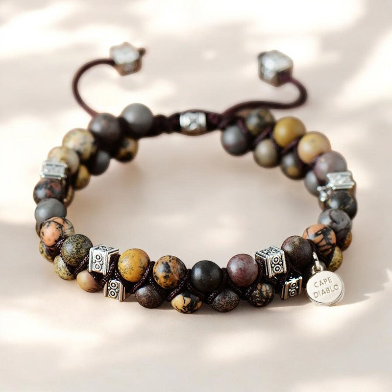 Men's Charming Jasper Bracelet