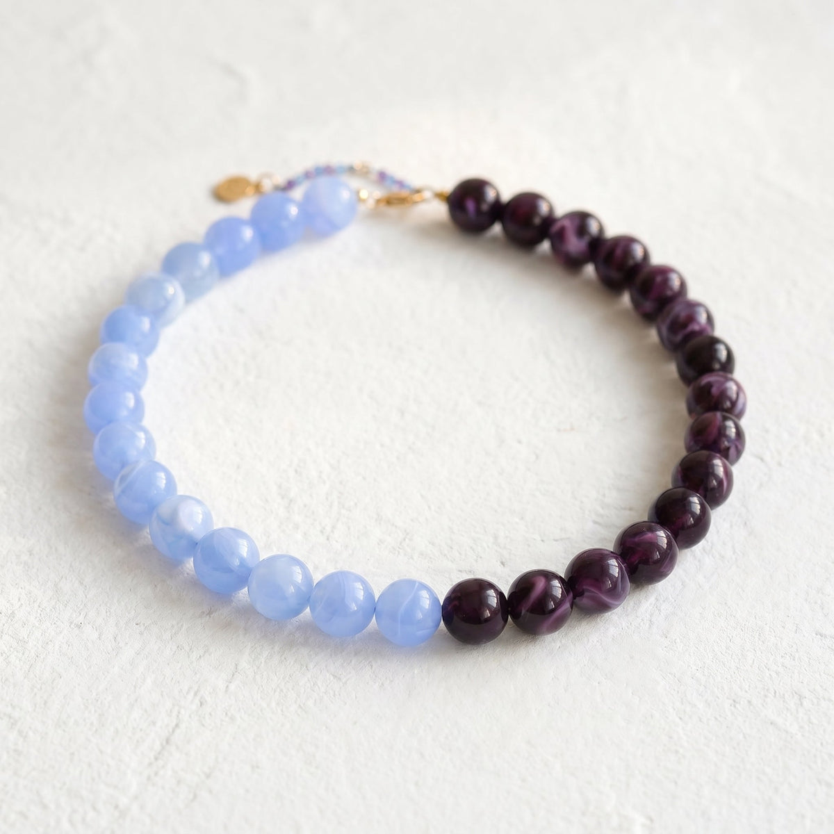 Chunky Brown Beaded Necklace
