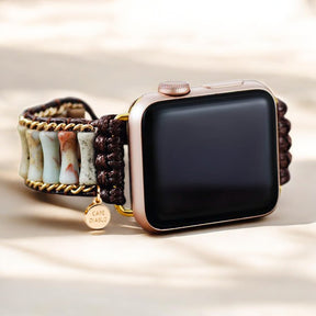 Refined Imperial Jasper Apple Watch Strap