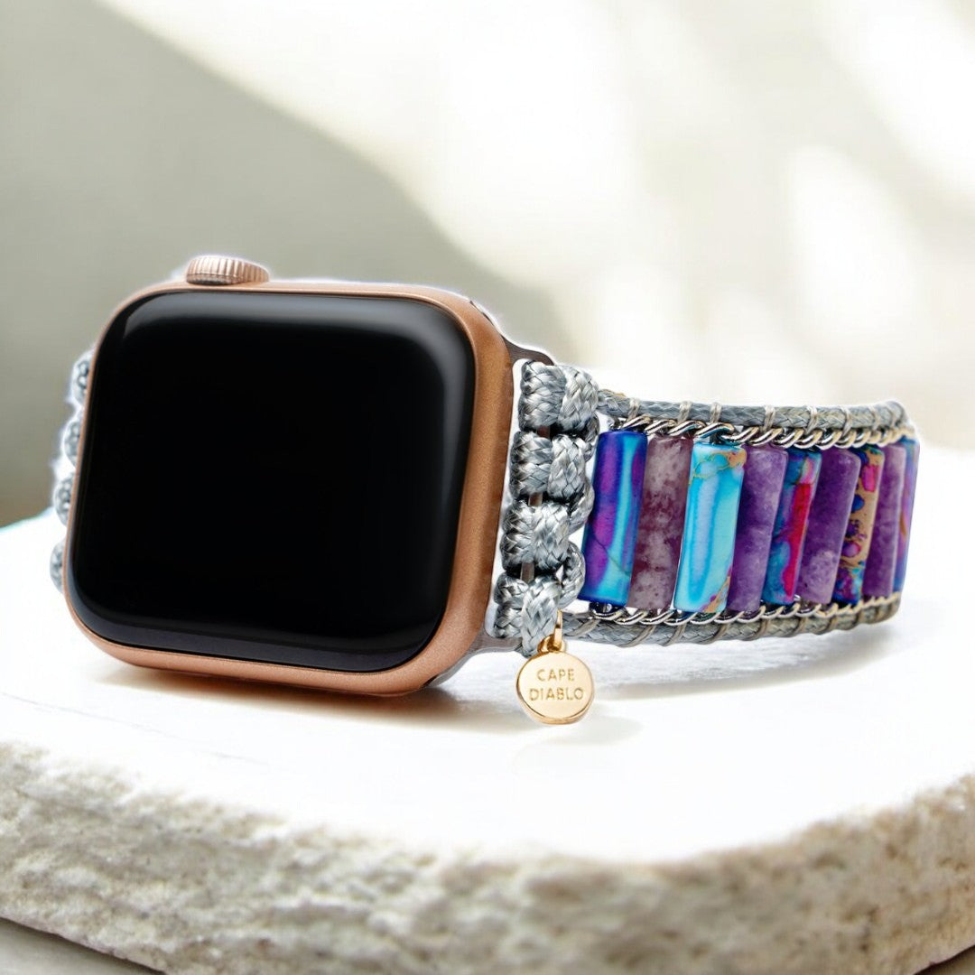 Serene Imperial Jasper Apple Watch Strap
