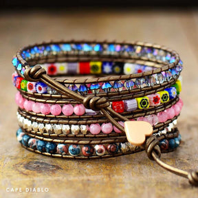 Love Warrior Protection Wrap Bracelet - Cape Diablo