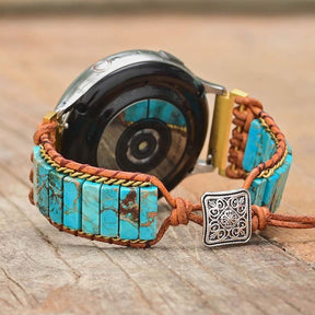 Native Turquoise Samsung Galaxy Watch Strap - Cape Diablo